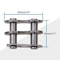 GOOFIT 10 pcs/set 428 Maillon de chaîne de moto pour 110cc 125cc 150cc 200cc 250cc ATV Quad 4 Wheeler Pocket Bike chinois