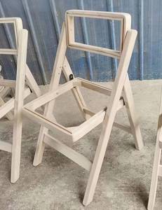 Folding Durable Wooden Frame Restaurant Natual Rattan Foldable Dining <b>Chair</b> on Sale - Product Image 6