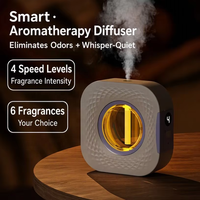 Diffuseur d'arômes automatique domestique en gros d'usine, diffuseur d'huiles essentielles d'ambiance, diffuseur d'air frais pour salle de bain