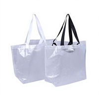Bolsas de Compras Multiusos Tejidas Ecológicas de Material PP con Diseño Personalizado, Disponibles para OEM y ODM, para Uso Diario