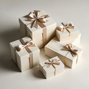 Caja de Regalo de Cumpleaños Personalizable Grande y Elegante CRD, Empaque de Papel Creativo para Caja Vacía, Ceremonia de Lujo - Product Image 2