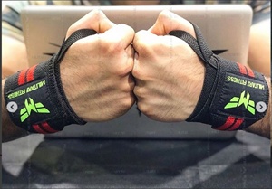 สายรัดข้อมือสำหรับการฝึกแบบไขว้สำหรับยกน้ำหนักยกน้ำหนักยกน้ำหนักการเพาะกาย ODM/ OEM สายรัดข้อมือและด้ามจับ - Product Image 6