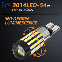 Ampoules LED T10 194 W5W haute luminosité, universelles, en aluminium, pour éclairage intérieur de voiture, 24V, puce FPC 3014, certifiées RoHS CE, avec connecteur.