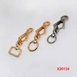 Spot merci lungo girevole moschettone granchio fibbia ad artiglio per borse artigianali borsa fai da te che fa l'hardware fornisce fibbia con cinturino in metallo - Product Image 4