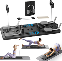 Planche abdominale multifonctionnelle Ab Core Trainer Fitness Equipment Train Muscles Push up Board Foldable Pilates Reformer Board