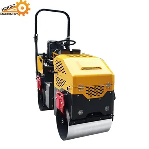 Hongary Hot Verkoop Fabriek Prijs MK12A-90 Kleine Vibrerende 1 Ton Mini Compactor Road Roller Met Ce