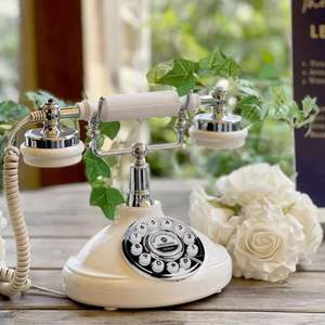 Livre d'or audio téléphone antique téléphone rétro laisser un message livre d'or audio téléphone pour mariage décoration de la maison - Product Image 4