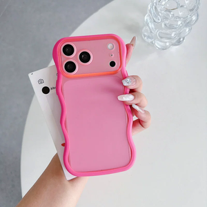 เคส iPhone 12 Pro ลายคลื่นขอบโค้ง, เคส iPhone 18 Pro Max แบบแม่เหล็กผิวด้าน สั่งทำโลโก้ได้ ขั้นต่ำ 10 ชิ้น - Product Image 5