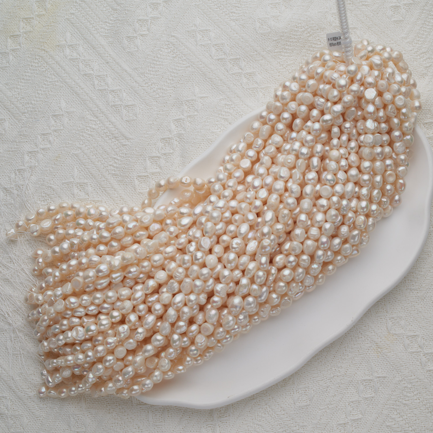 natural pearl edison beads