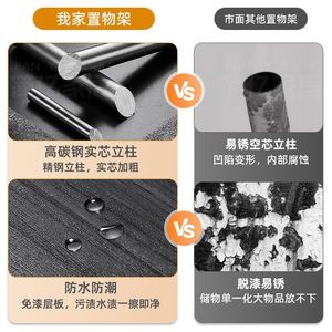 Étagère de rangement pour machine à laver Luoyang Jianyi Furniture, 5 niveaux, design minimaliste, pour salle de bain et balcon - Product Image 3