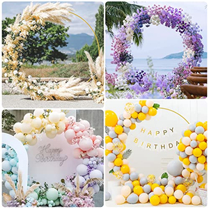 Arche Métallique Circulaire Multi-Usages de Haute Qualité, Réglable, pour Fêtes d'Anniversaire et Mariages - Vente Chaude - Product Image 2