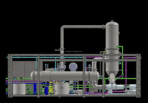 Station mobile de traitement des eaux usées MBR MVR conteneurisée <span class=keywords><strong>pour</strong></span> système de réutilisation d'eau d'abattoir avicole, prête à l'emploi - Product Image 2