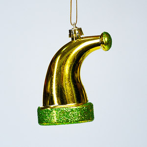 8 cm - 5 pièces, figurines multicolores en forme de chapeau avec paillettes - Product Image 3