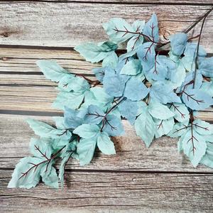 Yopin-2259 di seta del soffitto di nozze foglie di manioca artificiale della pianta del violino - Product Image 4