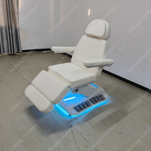 เตียงนวดไฟฟ้าปรับระดับได้ 4 มอเตอร์ สำหรับทำทรีตเมนต์ทางการแพทย์ เก้าอี้เสริมความงาม สปา เตียงเสริมความงามสำหรับทำทรีตเมนต์ใบหน้า เตียงสำหรับแพทย์แผนแผนไทย - Product Image 5