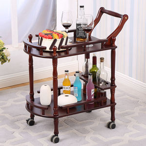 <span class=keywords><strong>Carrello</strong></span> di Servizio in Legno Massello a Due Ripiani per Hotel e Ristoranti, <span class=keywords><strong>Carrello</strong></span> per Bevande e <span class=keywords><strong>Liquori</strong></span> per Uso Domestico, Vendita all'Ingrosso - Product Image 1