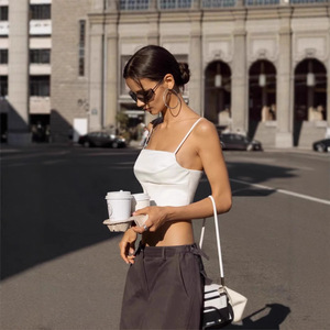 Camisole bustier sexy en <span class=keywords><strong>satin</strong></span> à baleines, <span class=keywords><strong>dos</strong></span> <span class=keywords><strong>nu</strong></span>, taille cintrée, style doux et séduisant, pour femme, collection automne Bdbh Bdbh Bd - Product Image 2