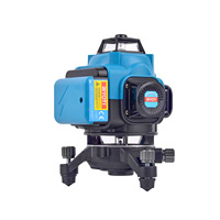 Niveau laser rotatif vert de qualité industrielle haute précision BIYOTI 4D 3 points, niveau électronique auto-nivelant BYT-LL4DT