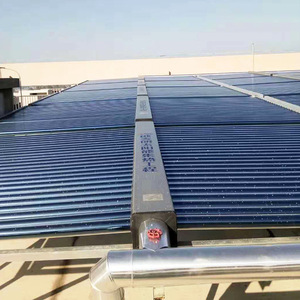 Calentador de Agua Solar de Placa Plana de Acero Inoxidable, Termosifón Pasivo, Instalación en Techo Inclinado, Ahorro de Energía, Uso Comercial - Product Image 1