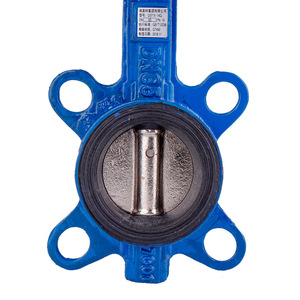 Amico Cast Iron Butterfly Valve With Rubber Seal Manual Handle For Water Flow Control Two Way Room Temperature Type - Product Image 2