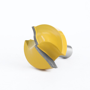 Fraise à arc transparente, queue de 1/2 pouce, longueur de coupe de 60 mm, 2 cannelures, pour machine à bois, outil en carbure - Product Image 2