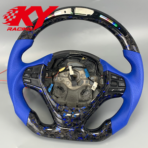 Volant de course F1 personnalisé en fibre de carbone pour BMW F20 F21 F22 F30 F31 F32 F33 F25 F26 F48 F01 E87 E83 E39 E70 F07 - Product Image 3