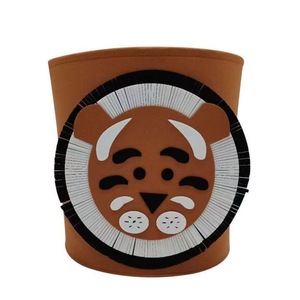 Customized Household Foldable Felt <strong>Storage</strong> <strong>Basket</strong> <strong>Large</strong> Capacity Cylindrical Organizer for Toys Clothes Snacks Laundry - Product Image 4