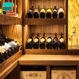 Tủ Rượu Kiểu Quán <span class=keywords><strong>Bar</strong></span> Tủ Rượu Kiểu Cổ Điển Treo Tường Kệ Trưng Bày Rượu Vang Đỏ Gỗ Kệ Trưng Bày Hầm Rượu Bằng Gỗ - Product Image 6