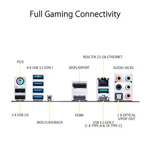 Scheda madre da gioco TUF Gaming B550M-PLUS <span class=keywords><strong>AMD</strong></span> <span class=keywords><strong>AM4</strong></span> 3rd Gen Micro ATX - Product Image 5