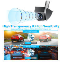 Kamera Mundur Grosir 720P, Kamera Belakang dengan Sensor 1/3 COMS untuk Sedan, Perekam Mundur Kendaraan Massal, Monitor Mobil