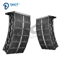 Vente Chaude Double Haut-Parleur Line Array 12 Pouces 3 Voies Système Sonore Professionnel Extérieur