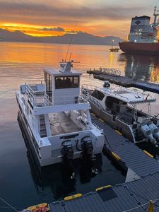 Barco de Trabajo de Aluminio Sea King de 12 m (39 pies), Embarcación Familiar, Lancha de Desembarco para Transporte de Equipaje, Automóviles, Pasajeros y Carga - Product Image 6