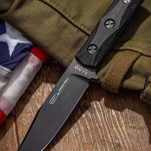 Cuchillo Táctico Personalizable BK EK50, Hoja Fija de Acero Inoxidable de Alta Calidad, Punta Caída, G10, OEM, Uso en Exteriores, Funda DIY - Product Image 3