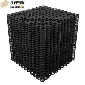 ECO Friendly Hdpe Bio Block Filter Media Popular For RAS Project