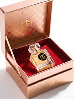 Flacon de parfum en verre personnalisé de 30ml avec bouchon magnétique finition mate emballage portable avec logo de boîte pour vaporisateurs d'échantillonnage