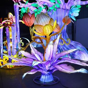 Escultura de Cristal de Hielo Luminosa para Eventos Musicales, Superficie de Fibra de Vidrio Resistente al Agua, a la Nieve y a la Luz Solar, para Año Nuevo - Product Image 6