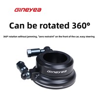 GINEYEA Headset Sepeda Gunung Universal Berbahan Aluminium Alloy dengan Segel Oli Model XR8 Rotasi 360 Derajat Kompatibilitas Sempurna