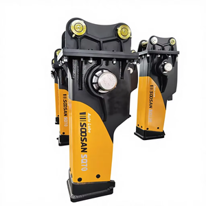 Nouveau pour brise-roche hydraulique SQ70 de type boîtier avec système de graissage automatique, moteur et accumulateur pour excavatrices de 16 à 21 tonnes - Product Image 1