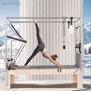 Di lusso corea Pilates Reformer Con Torre pieghevole Con <span class=keywords><strong>trampolino</strong></span> e tappetino per Pilates attrezzature Yoga tavola Pilates - Product Image 3