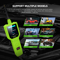 Probador de Circuitos Topdiag P100 Pro Power Probe, Probador de Batería de 9-30V con Prueba de Cortocircuito y Voltaje, Herramienta de Diagnóstico para Todos los Autos