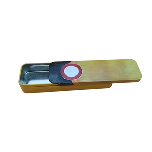 custom small slide metal tin can packaging box
