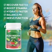 SUNI OEM/ODM – Gommes d'hydratation électrolytique à formule personnalisée et saveur sur mesure avec minéraux essentiels pour la récupération sportive et le fitness