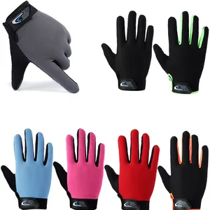 High Quality Riding Thin and Light Full Finger Gloves Breathable Touch Screen Driving Sports Outdoor Cycling Gloves