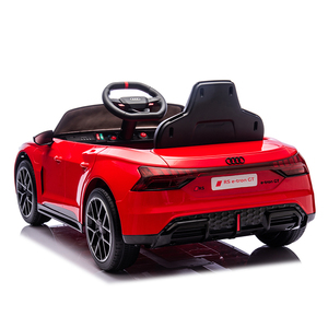 Voiture électrique pour enfants <span class=keywords><strong>Audi</strong></span> RS E-tron GT sous licence, voiture jouet à batterie 12V pour enfants, à conduire avec télécommande - Product Image 3