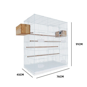 <span class=keywords><strong>Jaula</strong></span> de Lujo Plegable para Pájaros y Loros, Espacio Súper Amplio, Acero Inoxidable 304, Tecnología de Pulverización Plástica, Para Uso Doméstico y Transfronterizo - Product Image 5