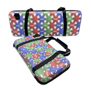 Juego de <span class=keywords><strong>Fichas</strong></span> de Póker de Arcilla Personalizadas de Fábrica 300/<span class=keywords><strong>500</strong></span>, Estuche de Acrílico EVA, Caja Tipo Maleta, Bolsa EVA Impermeable, Resistente a Golpes y al Polvo, de Lujo y Personalizada - Product Image 3