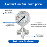 Customizable All-Steel Clamp-Type Digital Pressure Indicator Super Strong Seal DACHENG YTP-100F 0~600Bar 1 Year Warranty