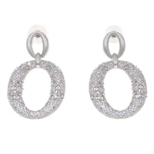 Yulaili nouvelle personnalité Design de mode 5A grade Zircon bijoux femmes lumière luxe célébrité cadeaux grandes ventes de boucles d'oreilles en argent