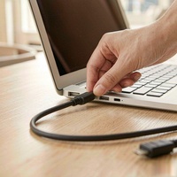 Câble de charge USB Type C vers Micro USB personnalisé OEM ODM UL2464 20AWG 6 pieds, câble de données à charge rapide