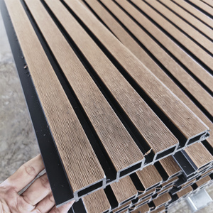 Revêtements muraux extérieurs en WPC de l'usine, panneaux muraux en bois plastique pour l'intérieur et l'extérieur, panneaux muraux décoratifs pour la maison - Product Image 3